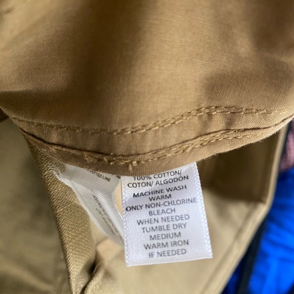 Loft NWT Sateen Utility Skirt Olive Green Belted - Picture 10 of 10